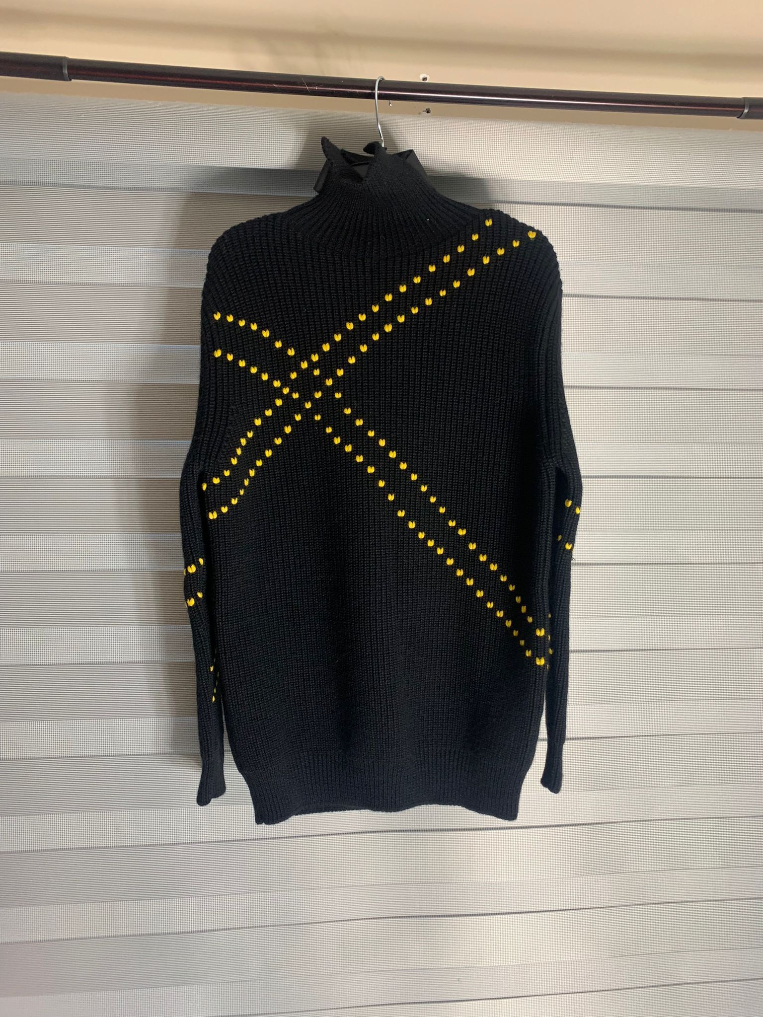 Raf Simons Single Turtleneck Sweater in Black Size US S / EU 44-46 / 1 - 1 Thumbnail