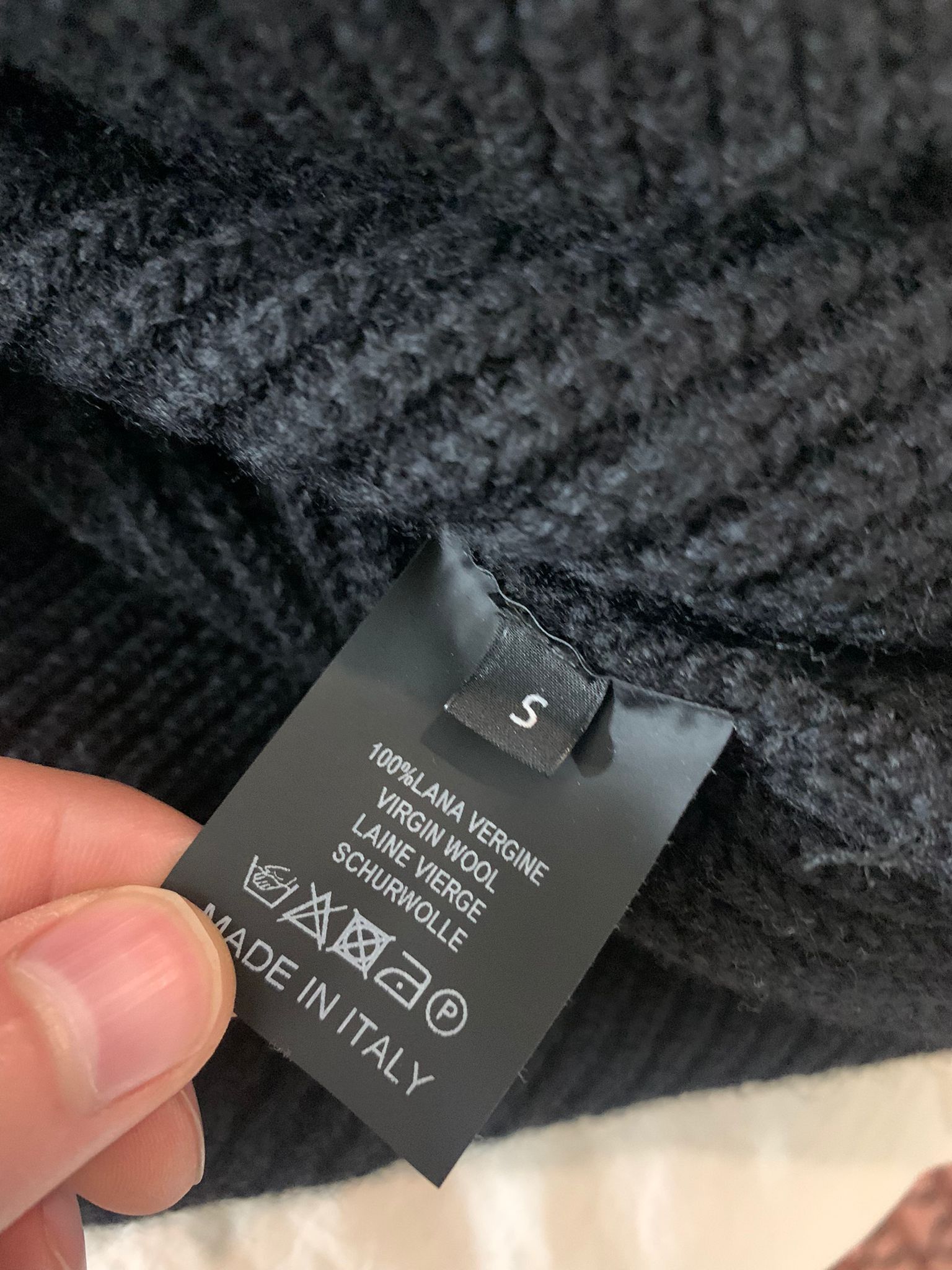 Raf Simons Single Turtleneck Sweater in Black Size US S / EU 44-46 / 1 - 10 Thumbnail