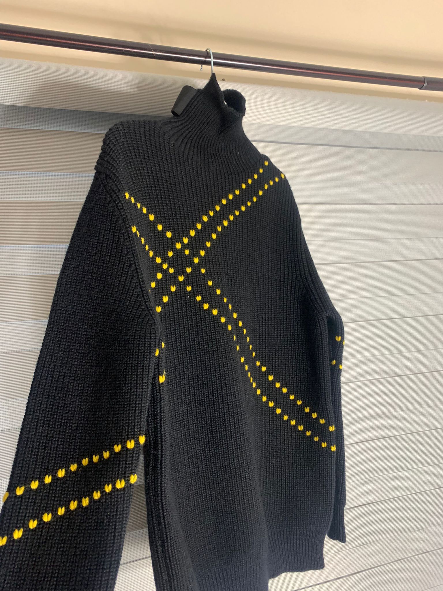 Raf Simons Single Turtleneck Sweater in Black Size US S / EU 44-46 / 1 - 7 Thumbnail