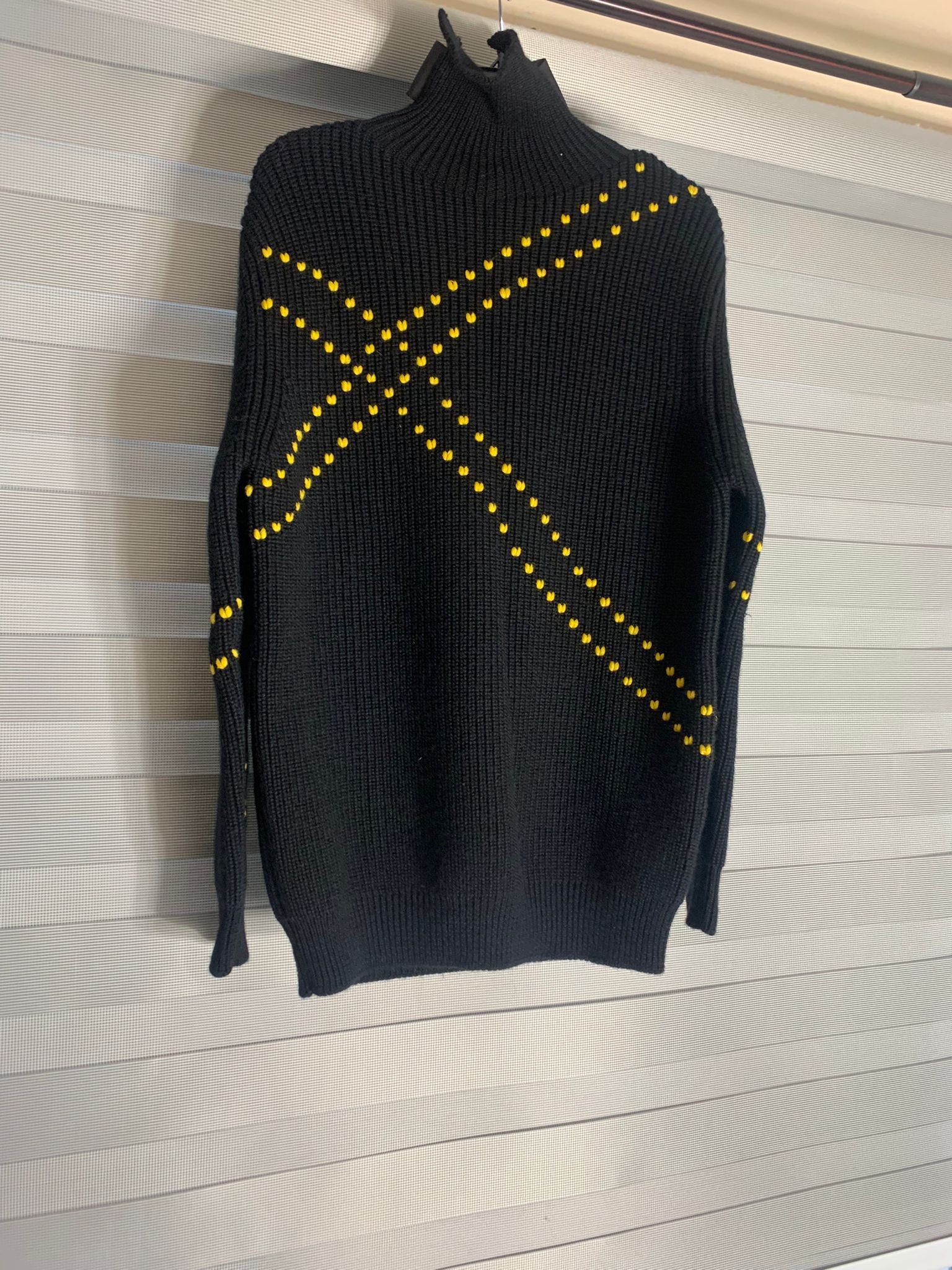 Raf Simons Single Turtleneck Sweater in Black Size US S / EU 44-46 / 1 - 2 Thumbnail