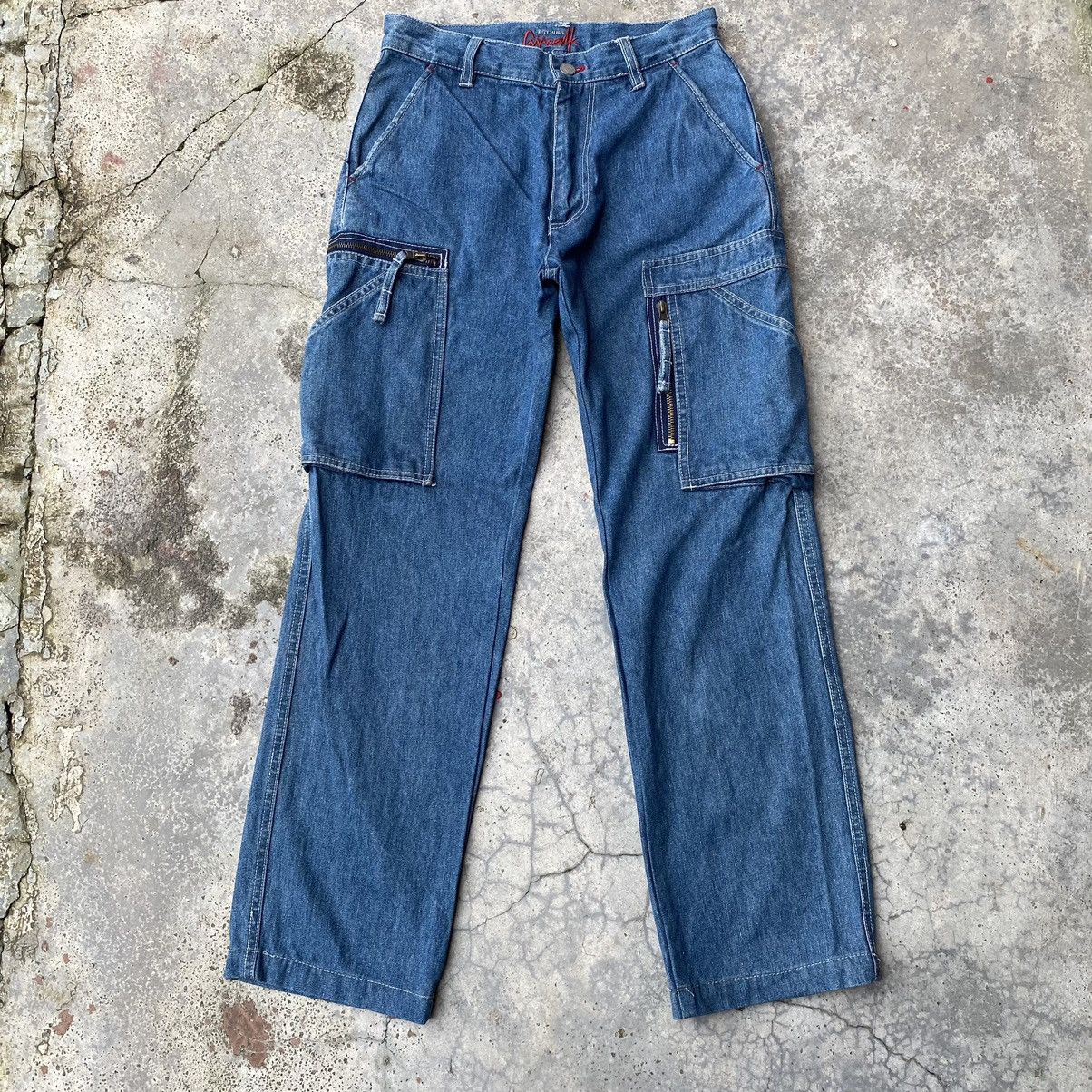 Airwalk Vintage 90s Airwalk Cargo pants Multiple Pocket Size US 27 - 1 Thumbnail