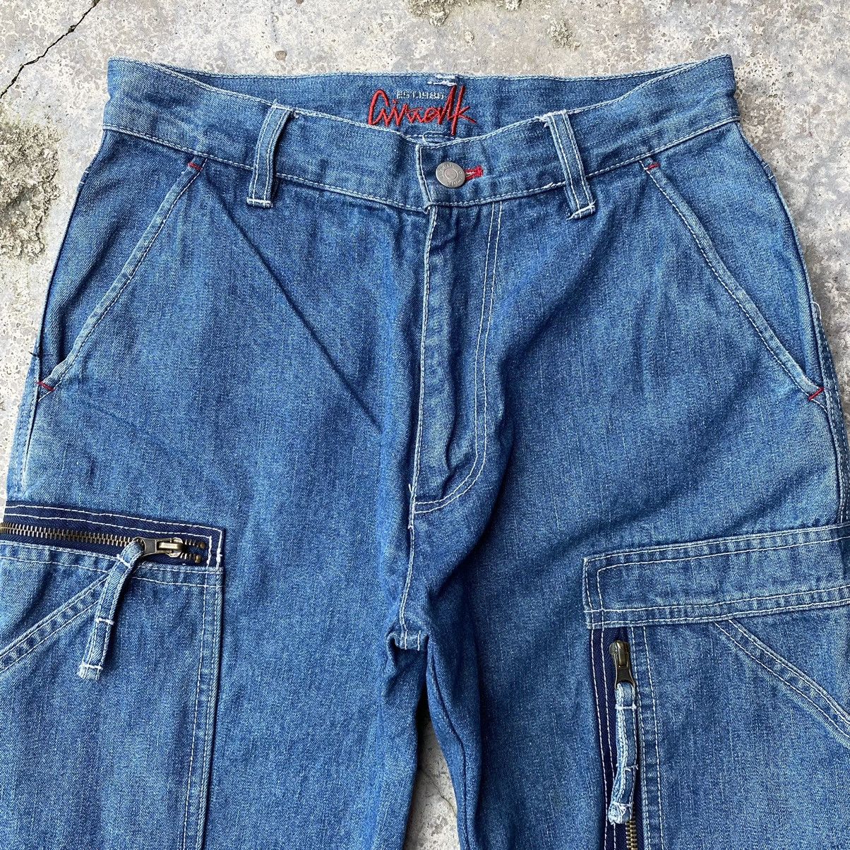 Airwalk Vintage 90s Airwalk Cargo pants Multiple Pocket Size US 27 - 3 Thumbnail
