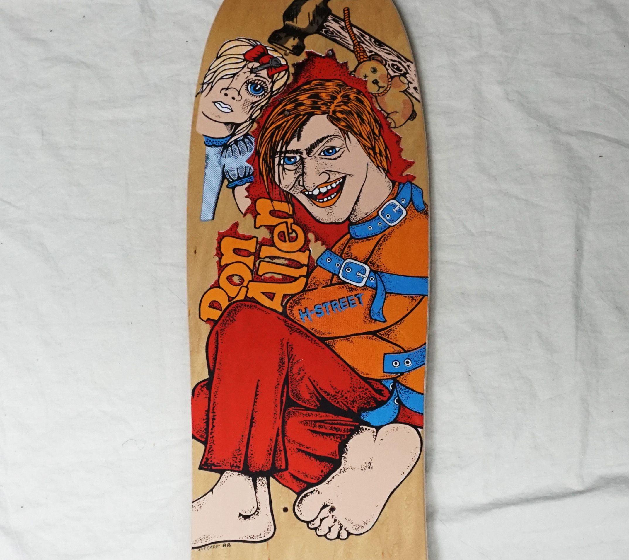 H-street skate deck RON ALLEN スケボー　スケーター RON ALLEN X HICKMAN, 2X4 SECRET – H-Street Skateboards