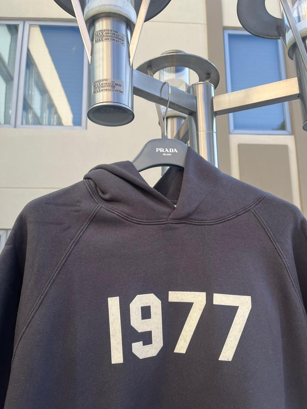 Fear of God 1977 Hoodie in Iron Size US S / EU 44-46 / 1 - 5 Thumbnail