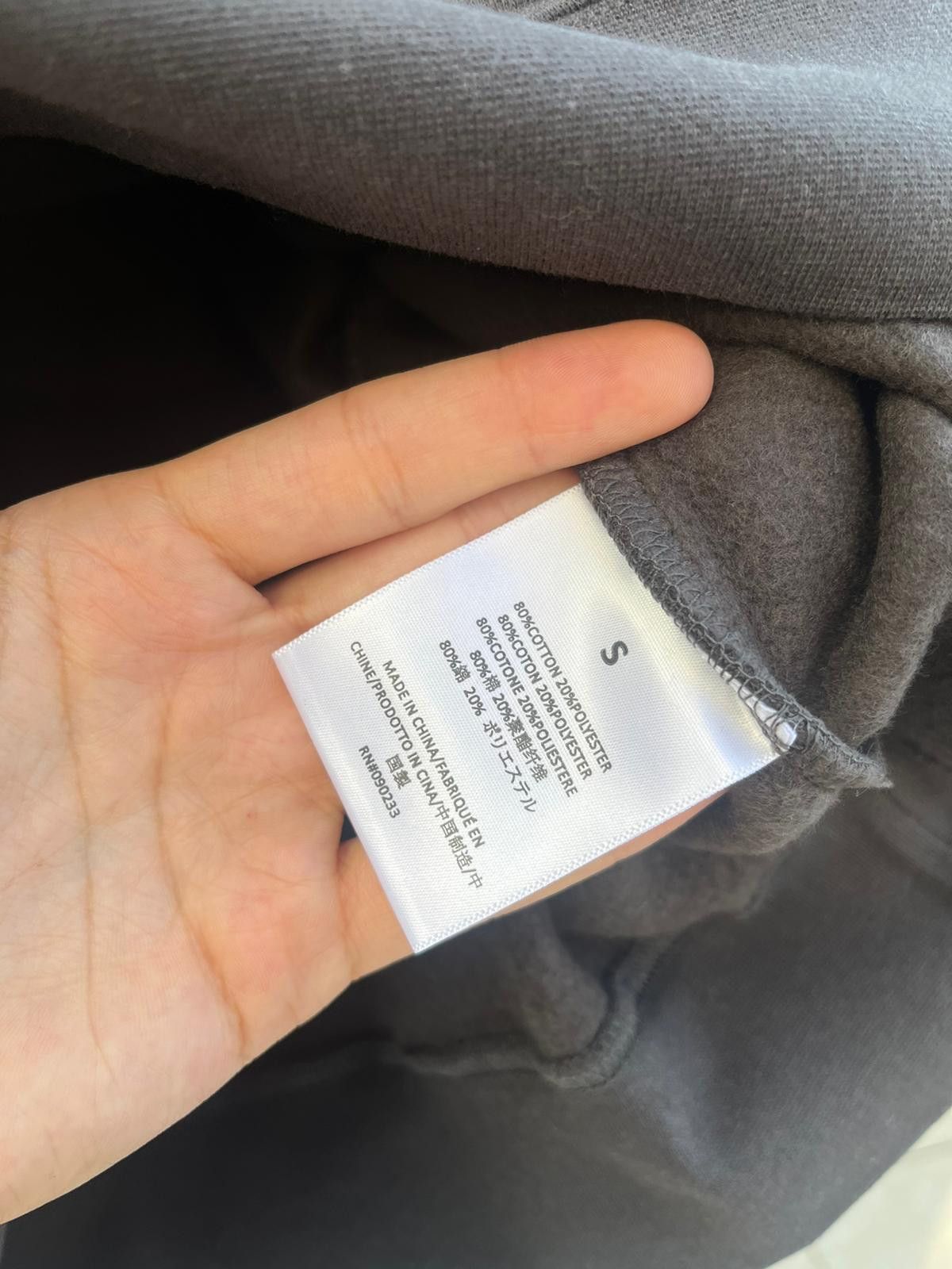 Fear of God 1977 Hoodie in Iron Size US S / EU 44-46 / 1 - 7 Thumbnail