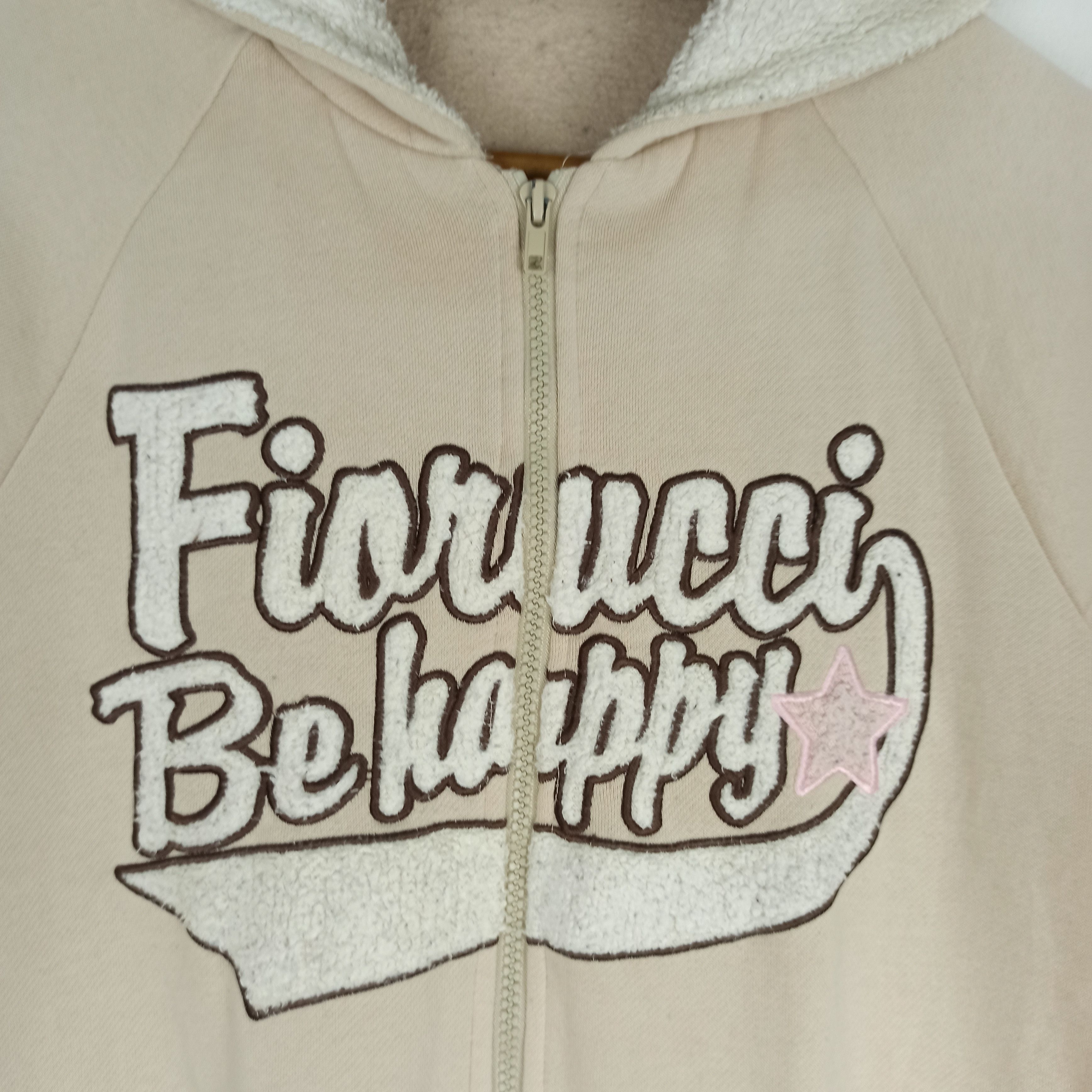 Fiorucci Hoodie Fiorucci Be Happy Bog Logo Spell Out Size US M / EU 48-50 / 2 - 2 Thumbnail