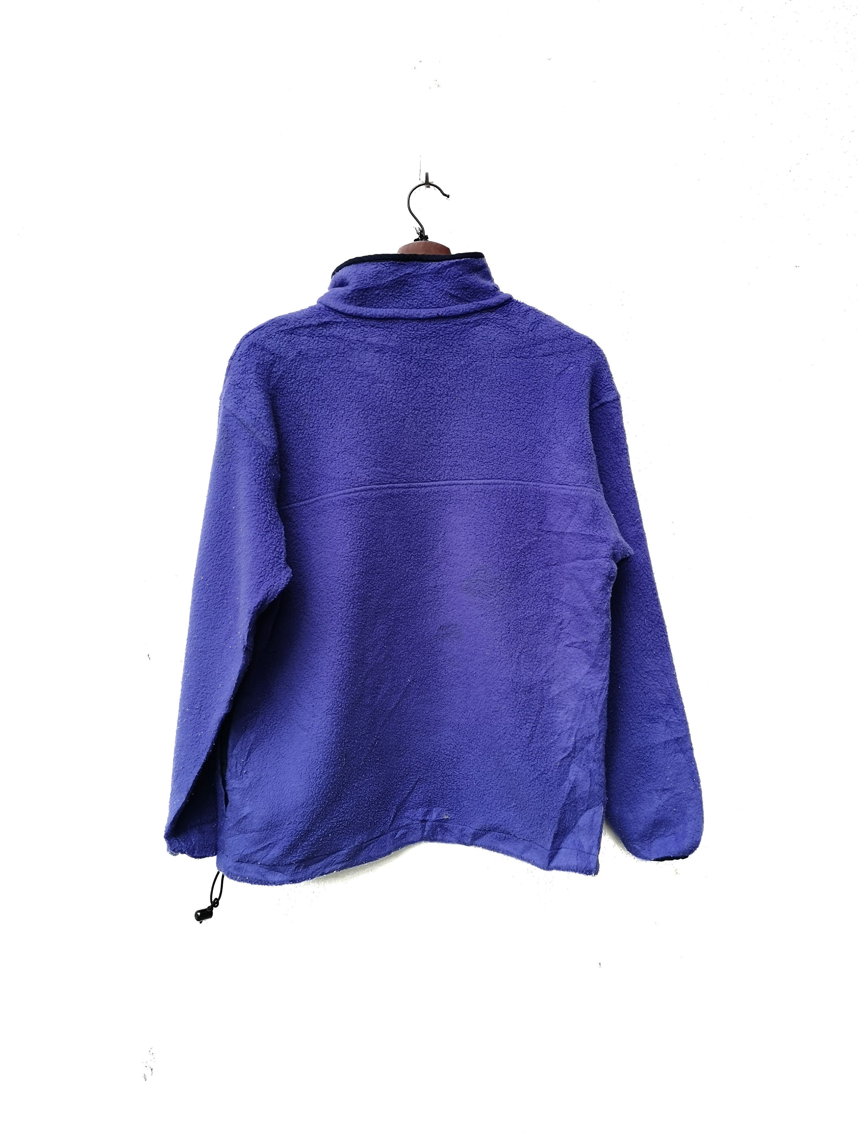 L.L. Bean 🔥Vintage L.L Bean Half Snap Button Pull over Fleece Jacket Size US L / EU 52-54 / 3 - 2 Thumbnail