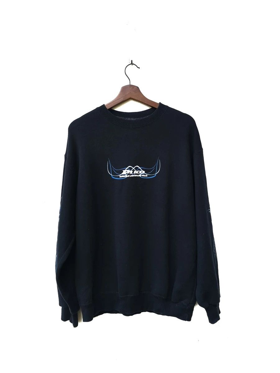 Japanese Brand 🔥Vintage Sweatshirt Piko Hawaiian Longboard Biglogo Size US L / EU 52-54 / 3 - 1 Thumbnail