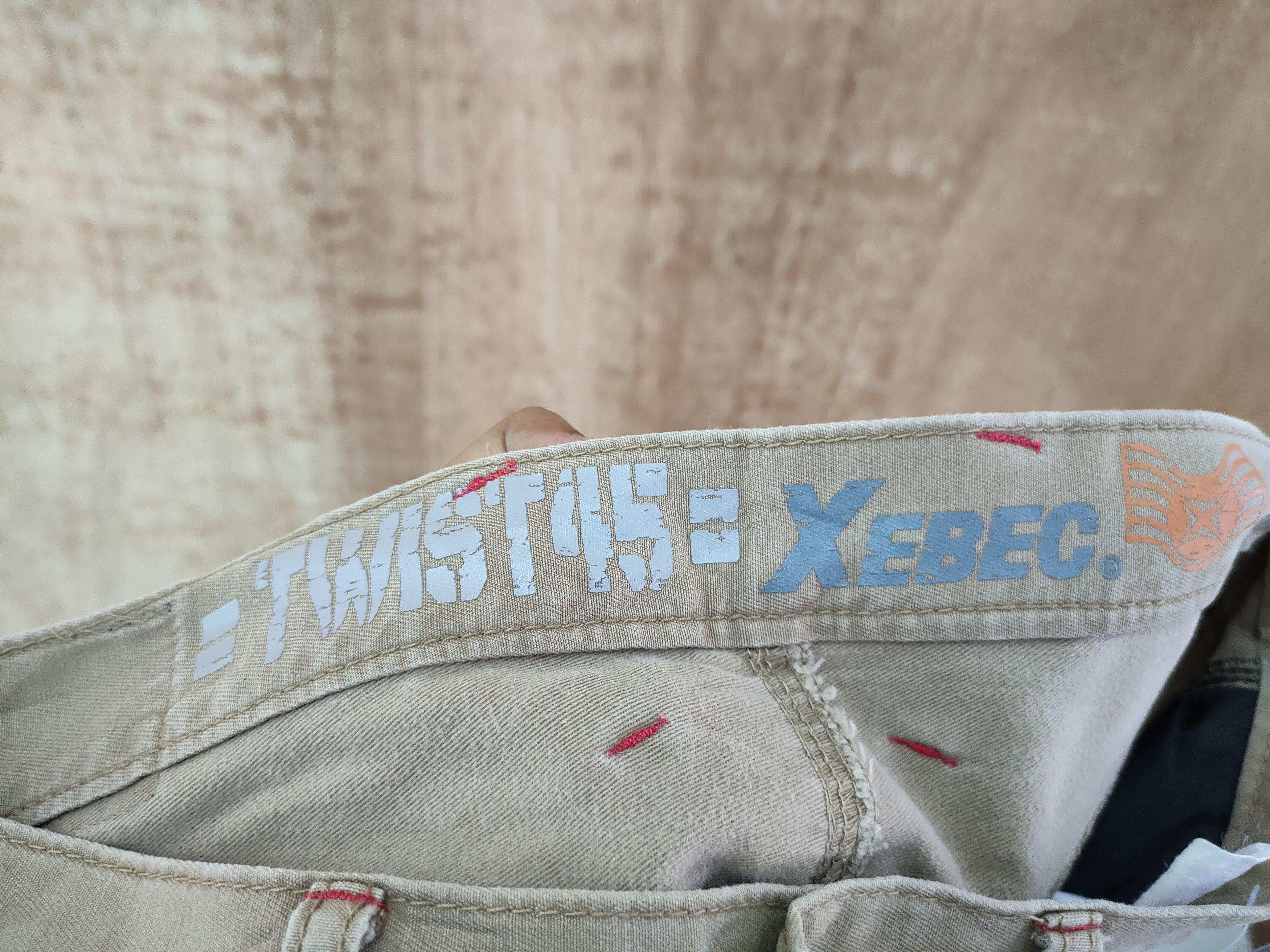 Japanese Brand DL Xebec thrashed distressed multipocket cargo pants #46-077 Size US 32 / EU 48 - 12 Thumbnail
