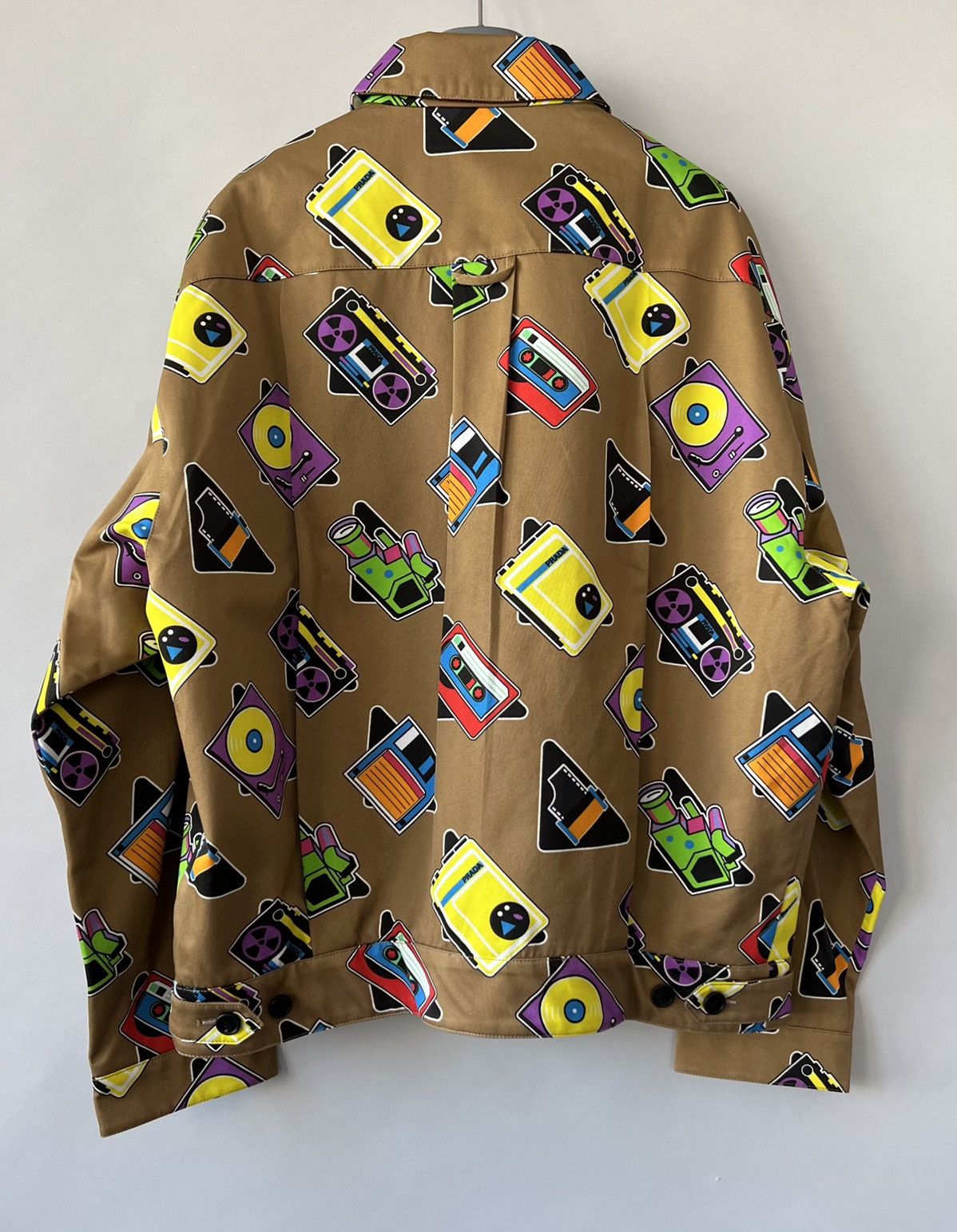 Prada SS20 Prada cassette print jacket Size US L / EU 52-54 / 3 - 4 Thumbnail