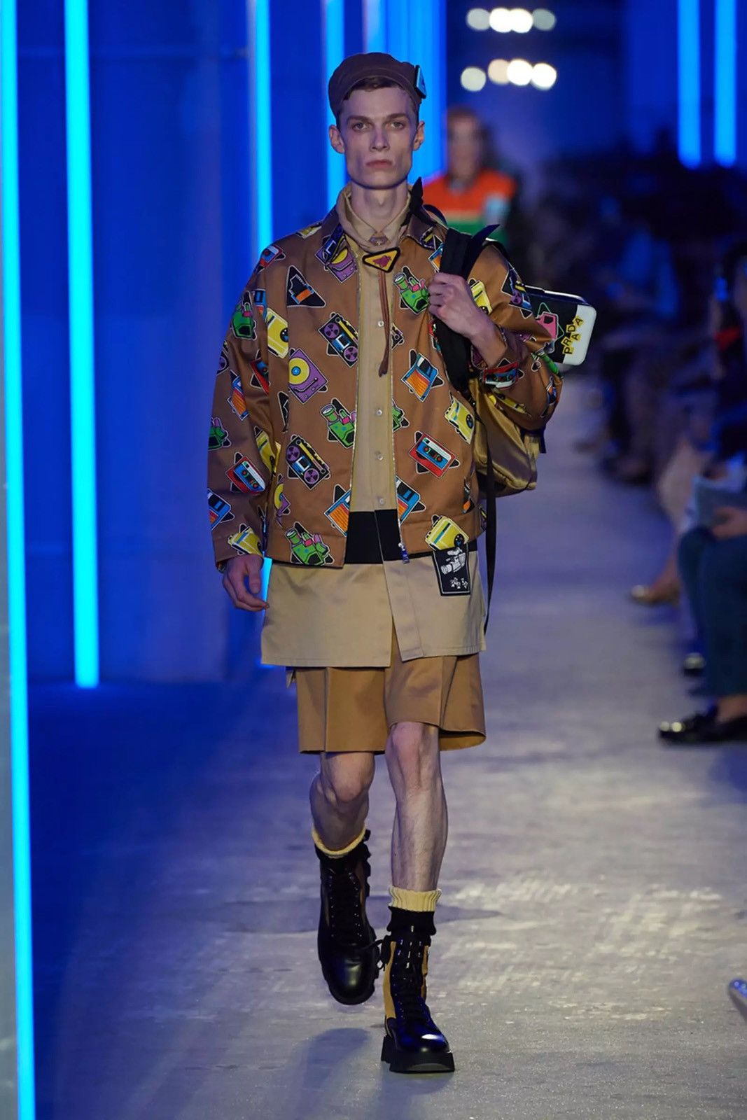 Prada SS20 Prada cassette print jacket Size US L / EU 52-54 / 3 - 9 Thumbnail