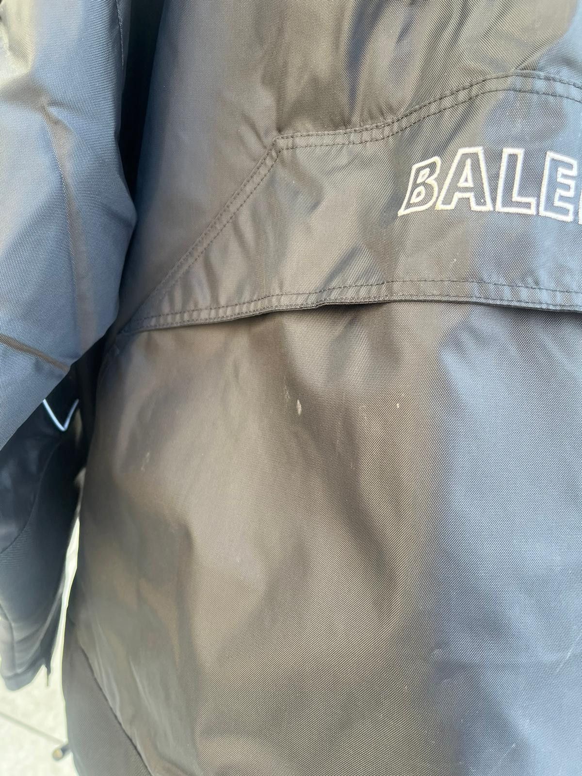 Balenciaga Half Zip Anorak Pullover Cargo Logo Parka in Black Size US M / EU 48-50 / 2 - 7 Thumbnail