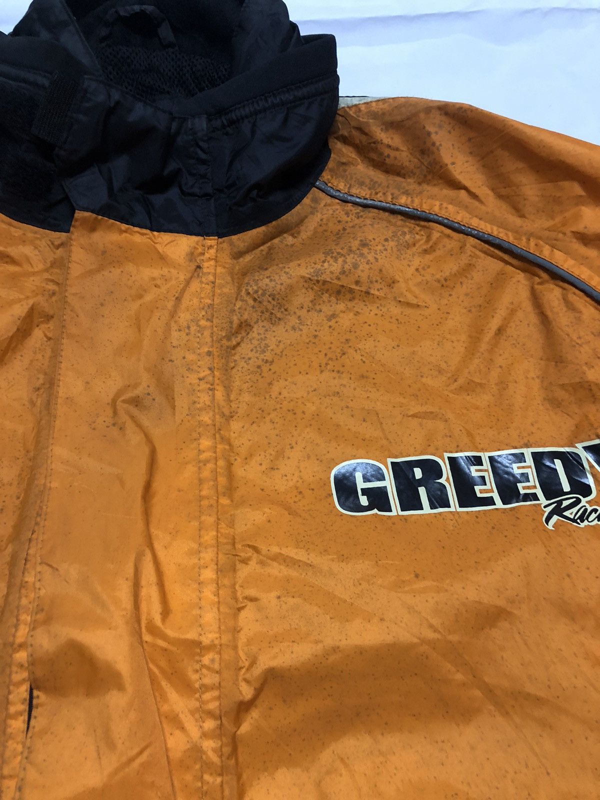 Japanese Brand Vintage Japanese Brand Greedy Racing Motorcycle Size US XL / EU 56 / 4 - 3 Thumbnail
