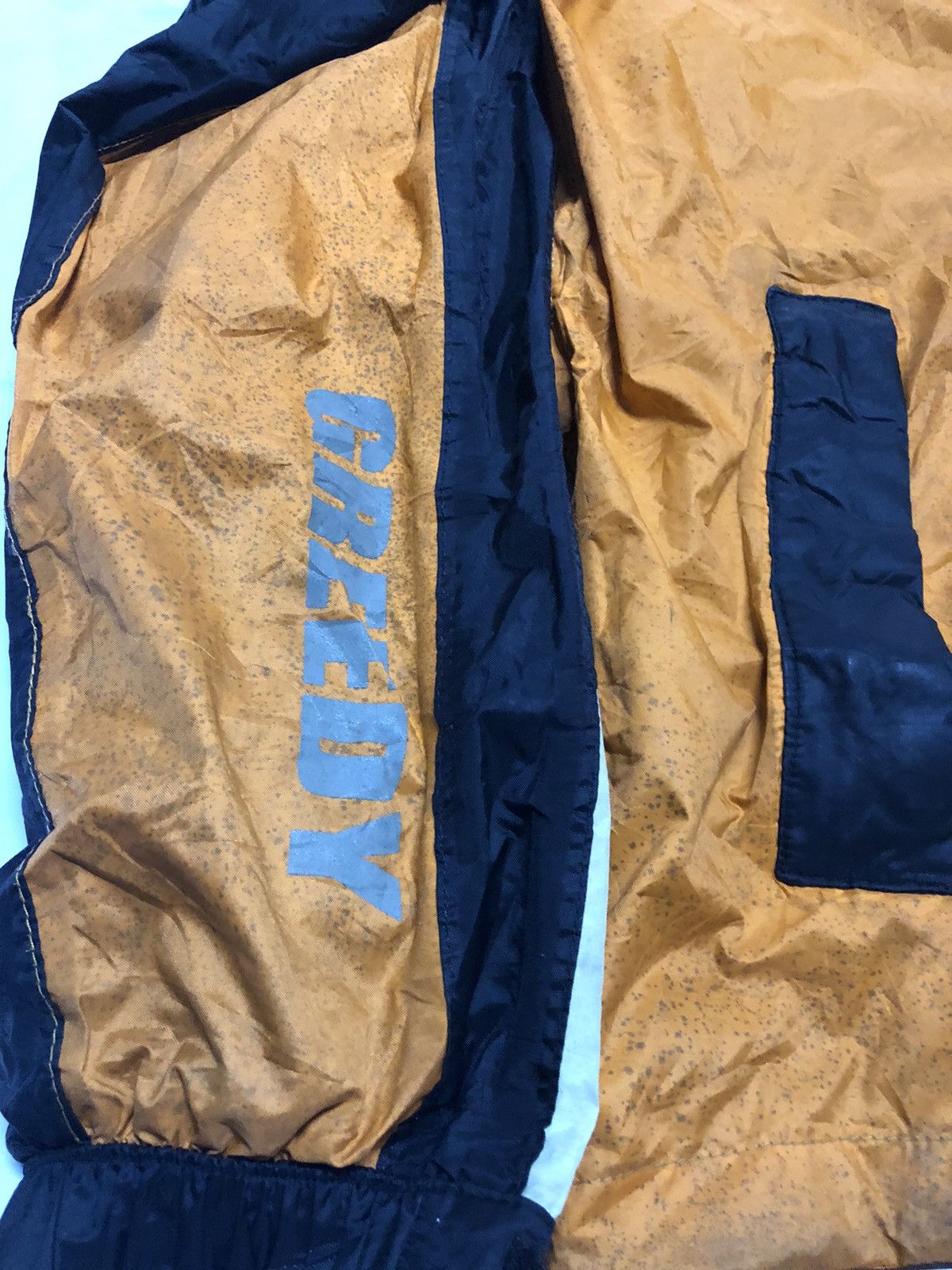 Japanese Brand Vintage Japanese Brand Greedy Racing Motorcycle Size US XL / EU 56 / 4 - 4 Thumbnail
