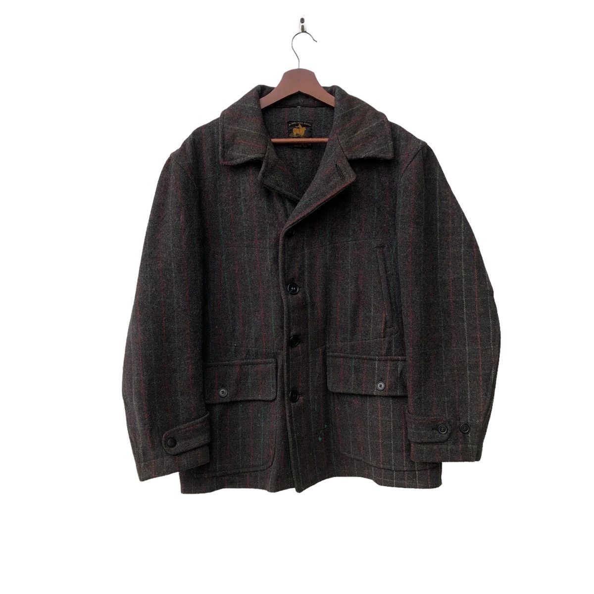 Filson 🔥VINTAGE 80s MALONE WOOL HEAVY COAT JACKET Size US L / EU 52-54 / 3 - 1 Thumbnail