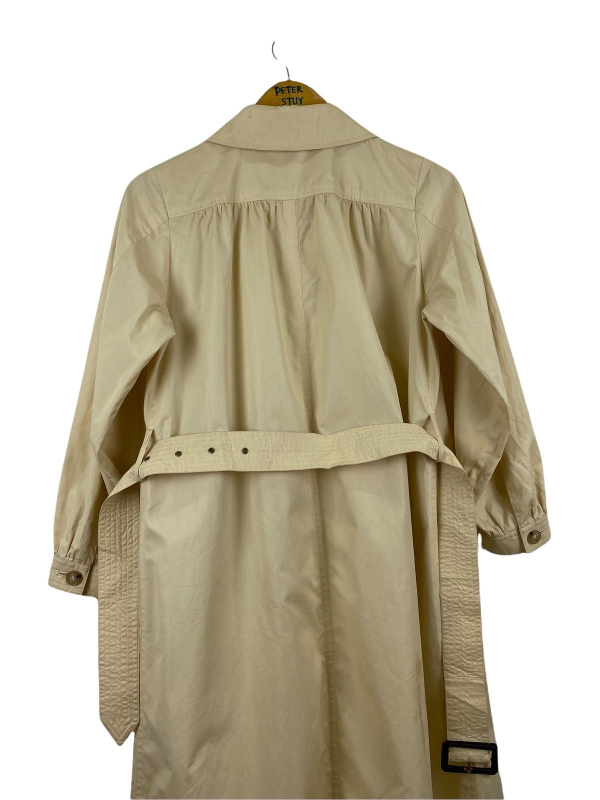 Yves Saint Laurent VINTAGE YVES SAINT LAURENT LONG JACKET / COTTON FACRIC Size US M / EU 48-50 / 2 - 7 Thumbnail