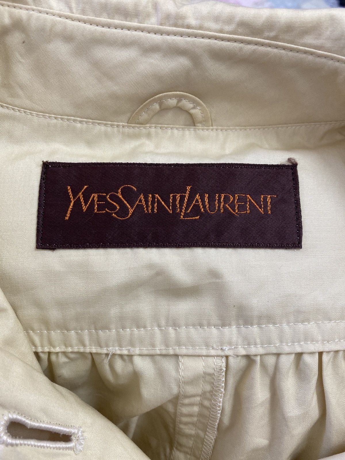 Yves Saint Laurent VINTAGE YVES SAINT LAURENT LONG JACKET / COTTON FACRIC Size US M / EU 48-50 / 2 - 12 Thumbnail