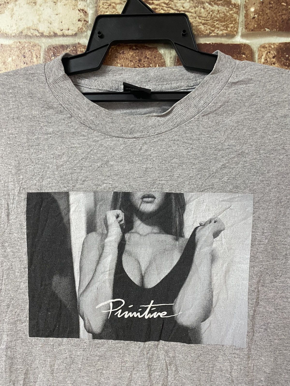 Primitive Primitive “My Girlfriend” Grey T-shirt Size US L / EU 52-54 / 3 - 2 Thumbnail