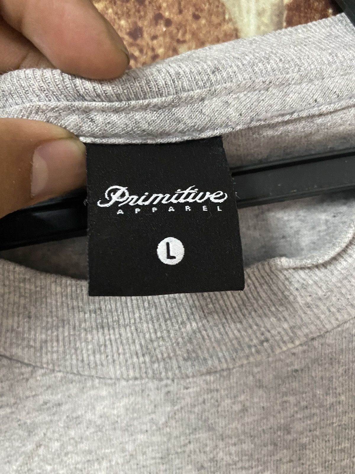 Primitive Primitive “My Girlfriend” Grey T-shirt Size US L / EU 52-54 / 3 - 5 Thumbnail