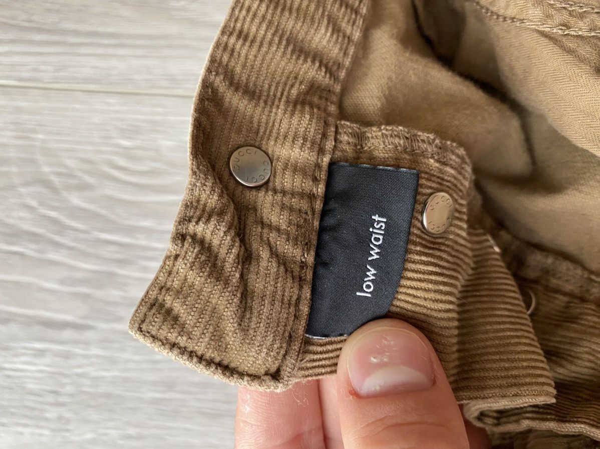 Gucci Gucci Brown Low Waist Velvet Pants Size US 34 / EU 50 - 7 Thumbnail