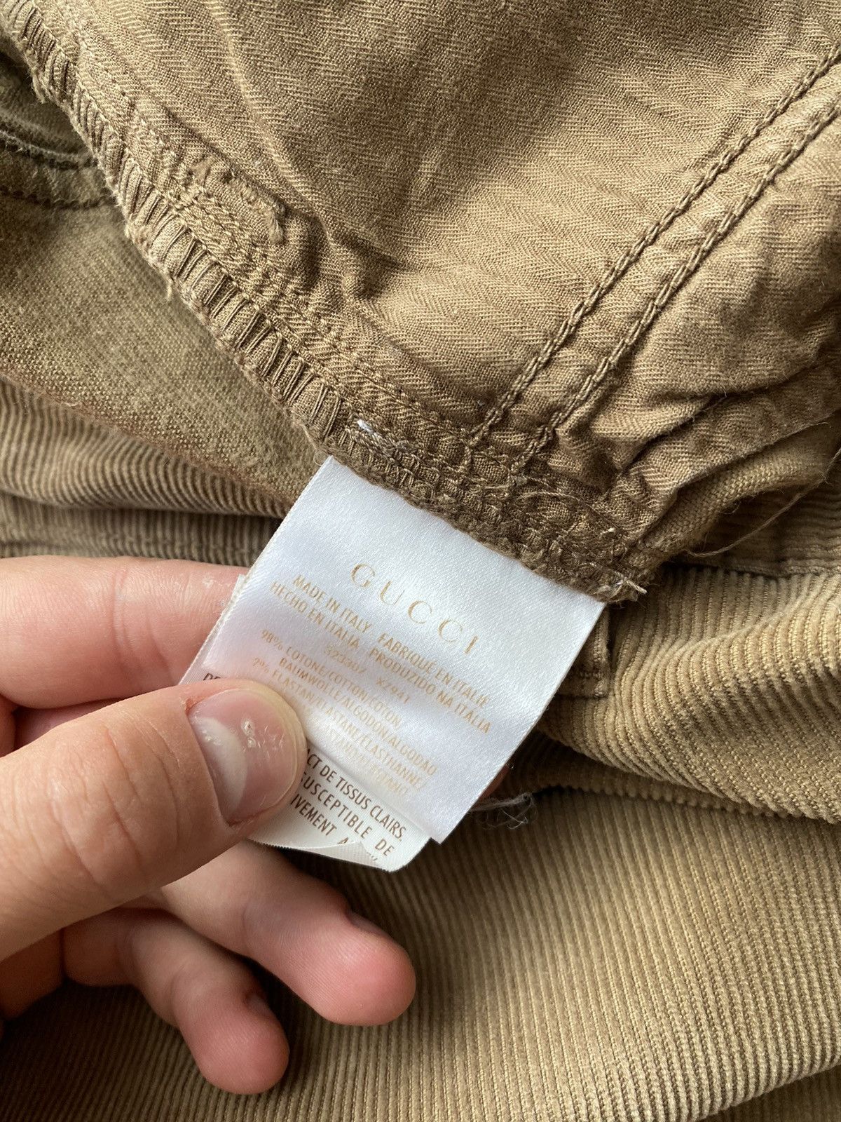 Gucci Gucci Brown Low Waist Velvet Pants Size US 34 / EU 50 - 9 Thumbnail