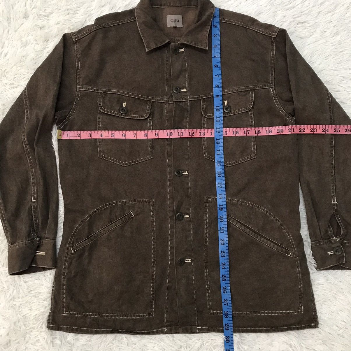 Japanese Brand INED jacket design like yohji yamamoto made in Japan Size US M / EU 48-50 / 2 - 3 Thumbnail