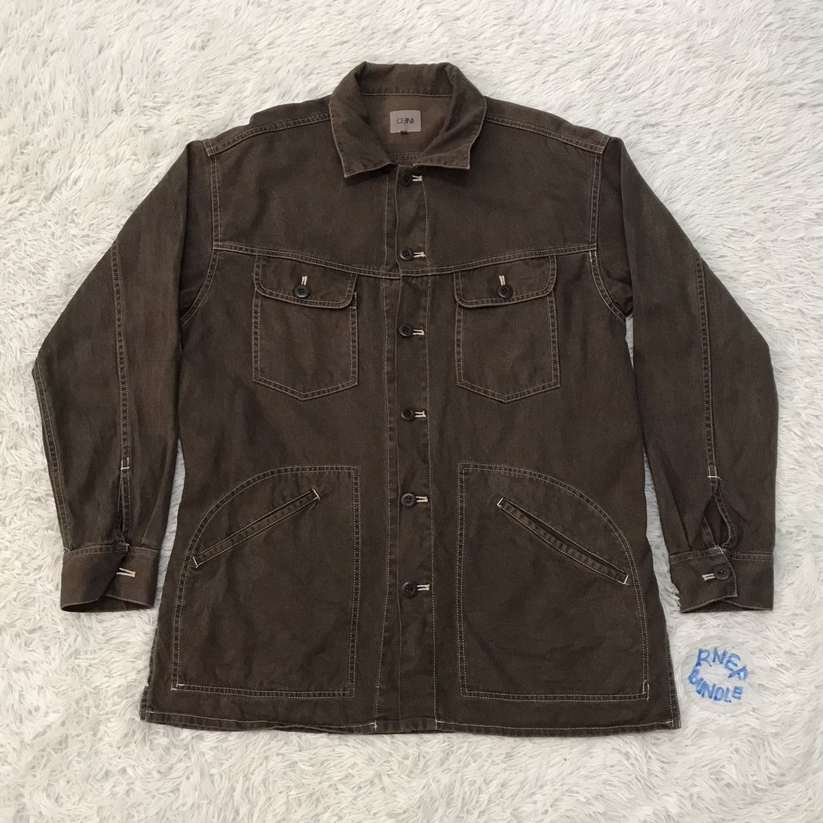 Japanese Brand INED jacket design like yohji yamamoto made in Japan Size US M / EU 48-50 / 2 - 1 Thumbnail