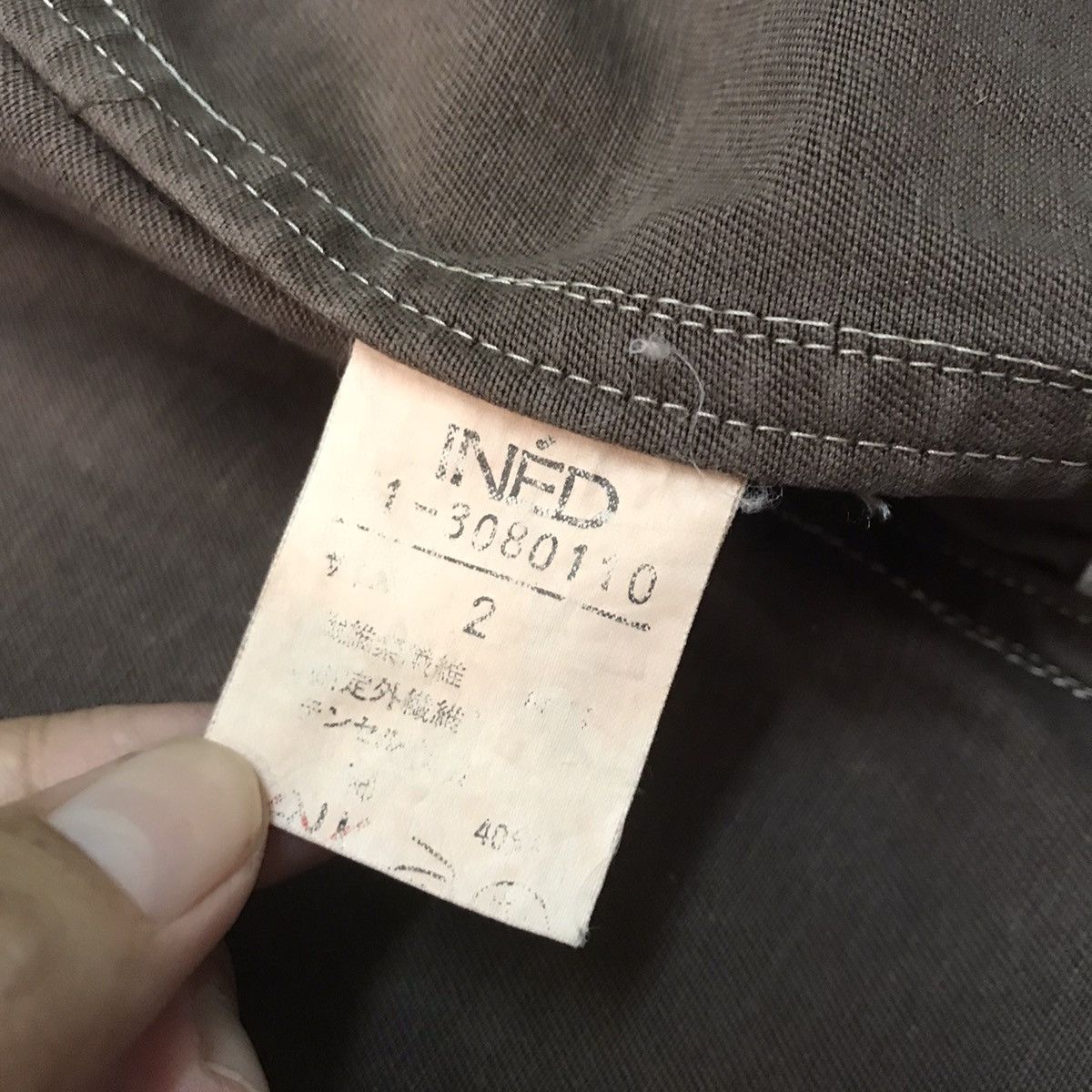 Japanese Brand INED jacket design like yohji yamamoto made in Japan Size US M / EU 48-50 / 2 - 8 Thumbnail