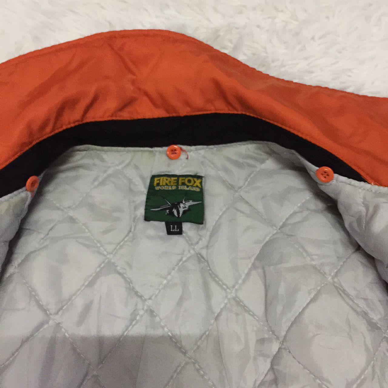 Japanese Brand Rare colour fire fox world island jacket more pockets Size US L / EU 52-54 / 3 - 7 Thumbnail