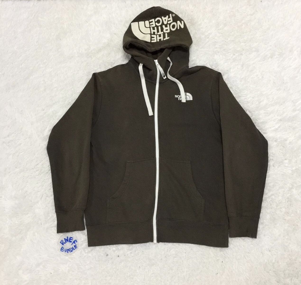 The North Face Vintage Rare The North Face Zipper Hoodie(sun faded) Size US S / EU 44-46 / 1 - 1 Thumbnail