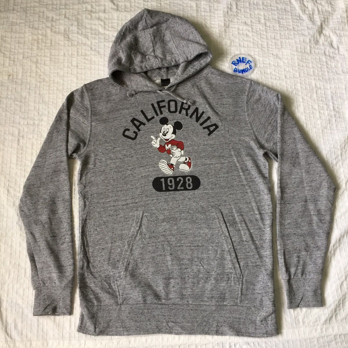 Mickey Mouse Sweatshirt Hoodie Big Logo