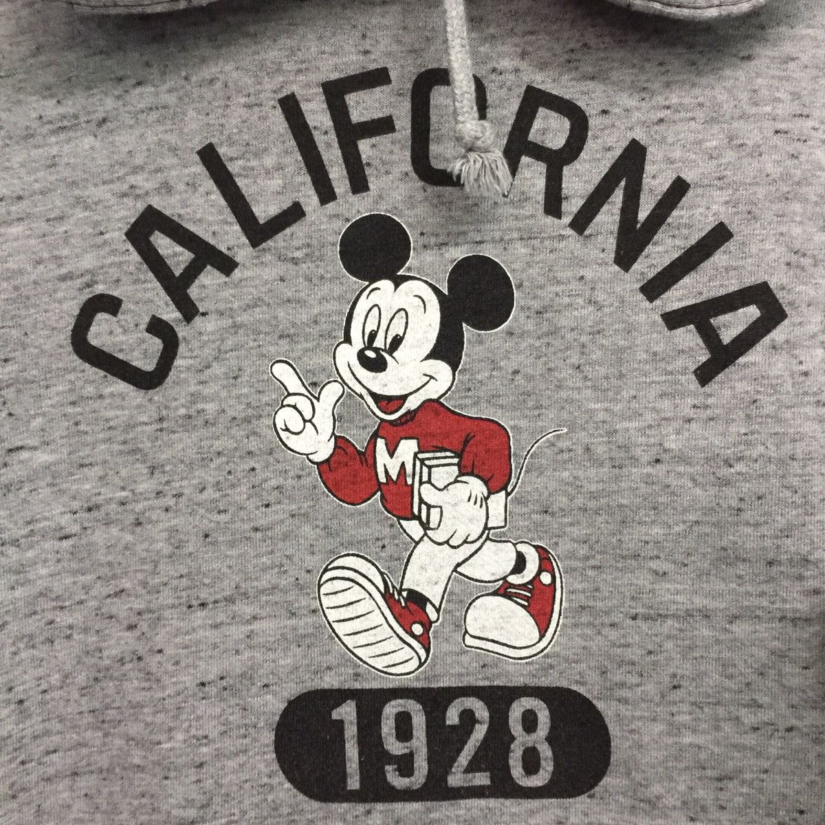 Mickey Mouse Sweatshirt Hoodie Big Logo