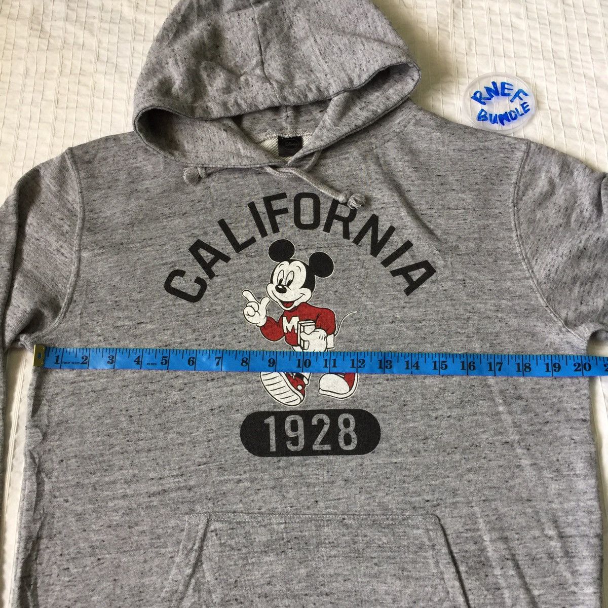 Mickey Mouse Sweatshirt Hoodie Big Logo