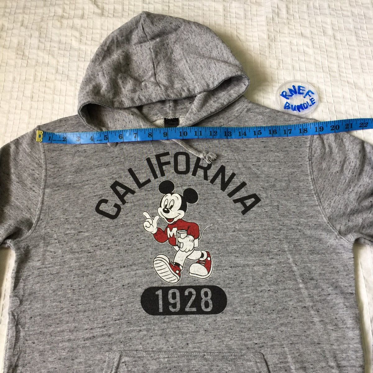 Mickey Mouse Sweatshirt Hoodie Big Logo