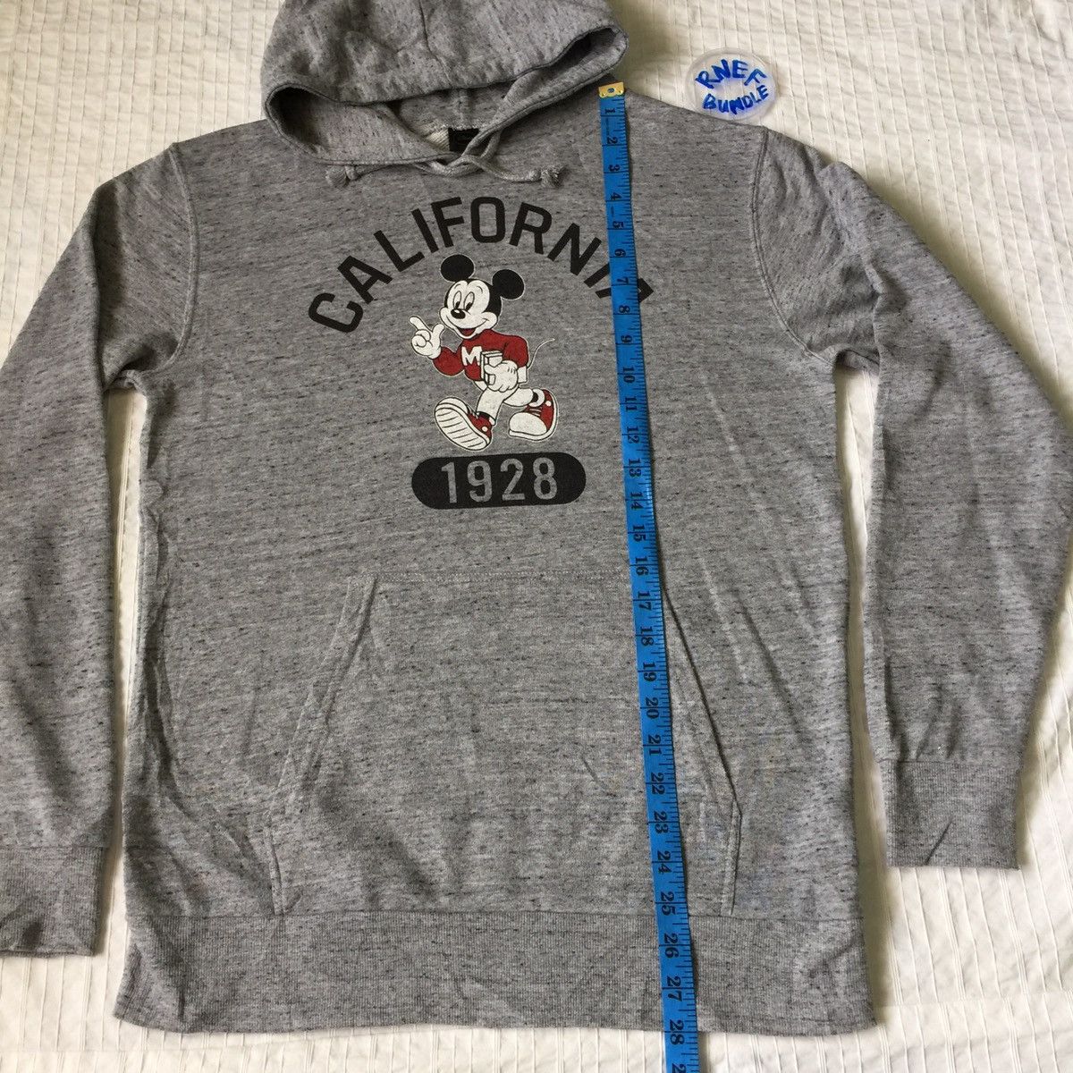 Mickey Mouse Sweatshirt Hoodie Big Logo