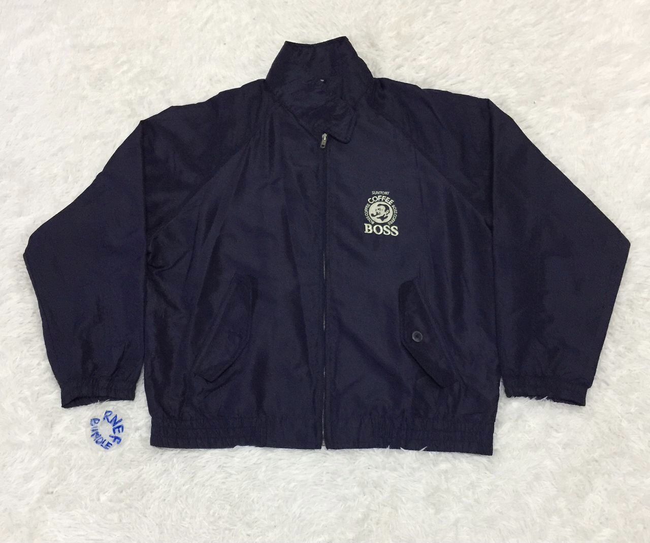 Japanese Brand Vintage Suntory Coffee Boss Jacket Size US L / EU 52-54 / 3 - 1 Thumbnail