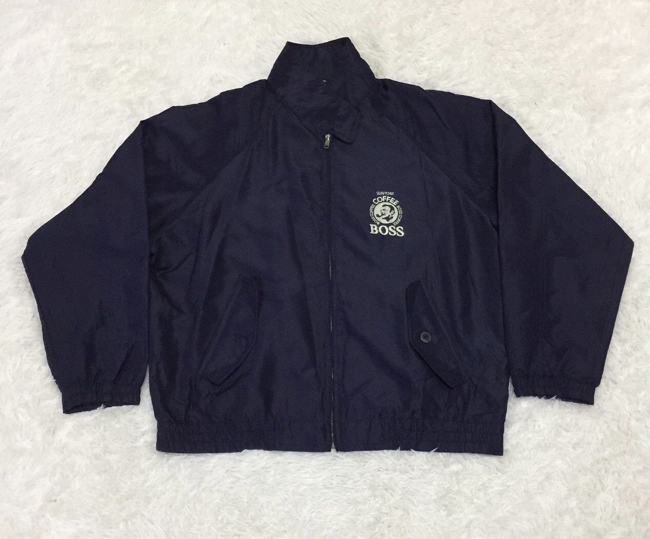 Japanese Brand Vintage Suntory Coffee Boss Jacket Size US L / EU 52-54 / 3 - 12 Thumbnail