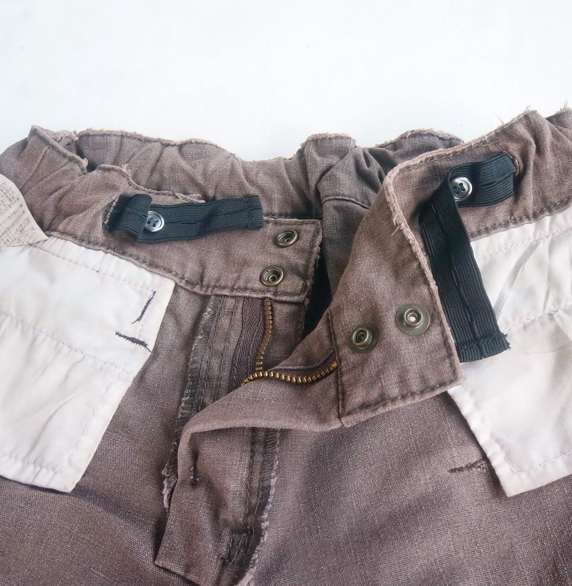 Japanese Brand PENTY'S Camo Patched Flare Pants Size 24" / US 00 / IT 34 - 11 Thumbnail