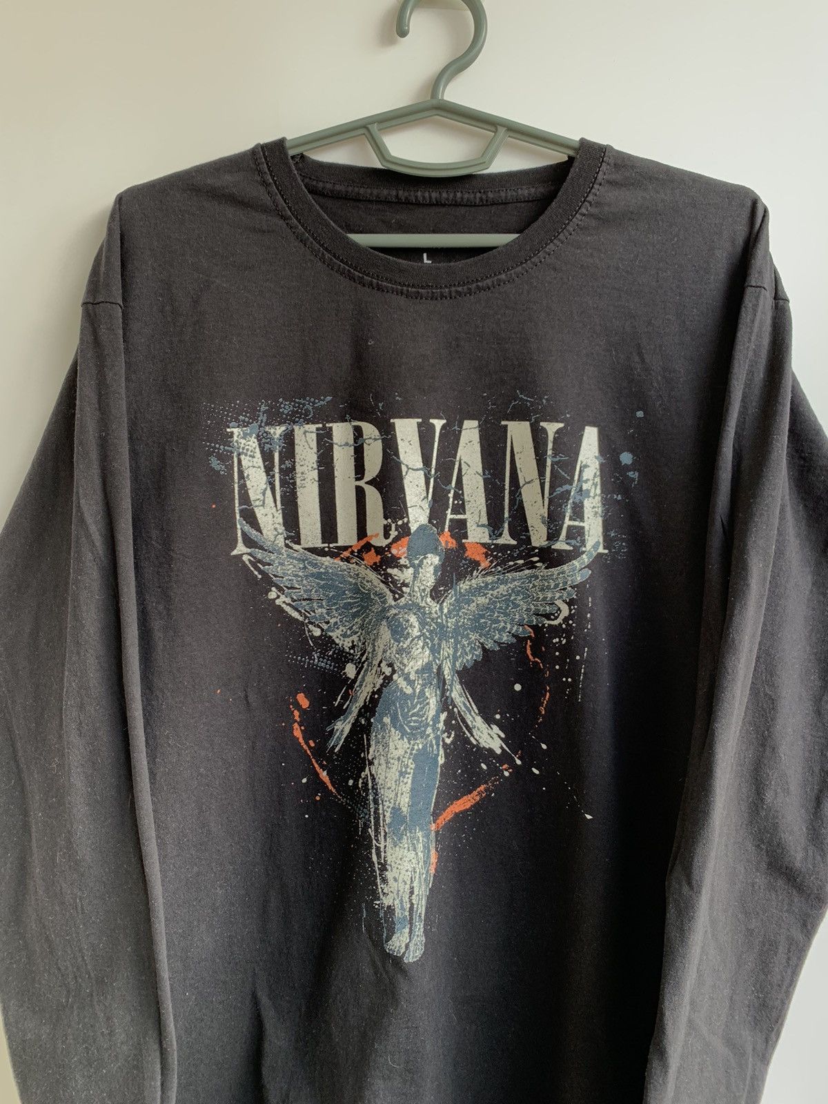 Band Tees Nirvana “In Utero” Album (1993) Reprint Longsleeve Shirt Size US L / EU 52-54 / 3 - 2 Thumbnail
