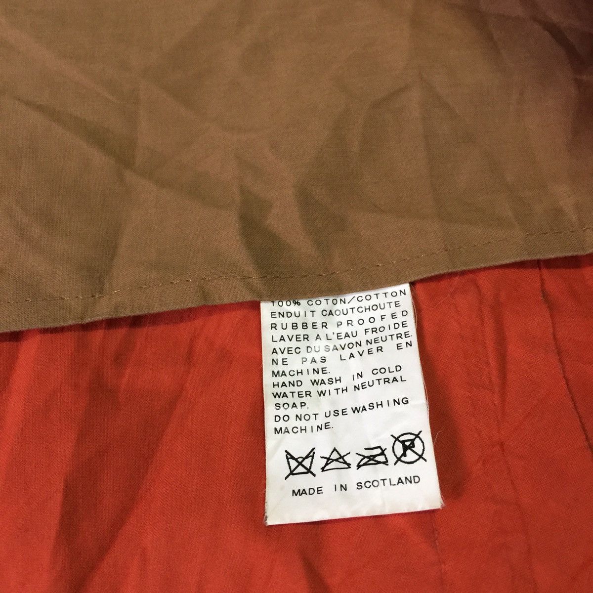 Mackintosh Handmade Mackintosh coat 💯 cotton rubber proofed Scotland Size S / US 4 / IT 40 - 17 Thumbnail