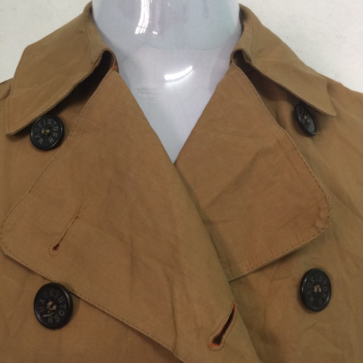 Mackintosh Handmade Mackintosh coat 💯 cotton rubber proofed Scotland Size S / US 4 / IT 40 - 12 Thumbnail