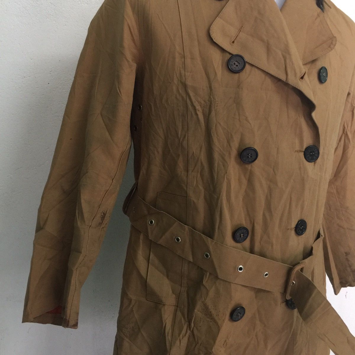 Mackintosh Handmade Mackintosh coat 💯 cotton rubber proofed Scotland Size S / US 4 / IT 40 - 7 Thumbnail
