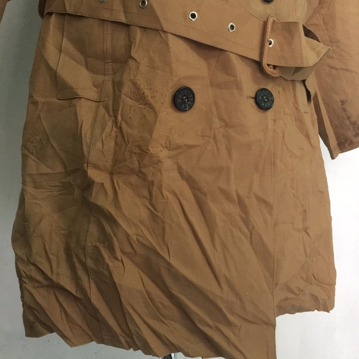 Mackintosh Handmade Mackintosh coat 💯 cotton rubber proofed Scotland Size S / US 4 / IT 40 - 8 Thumbnail