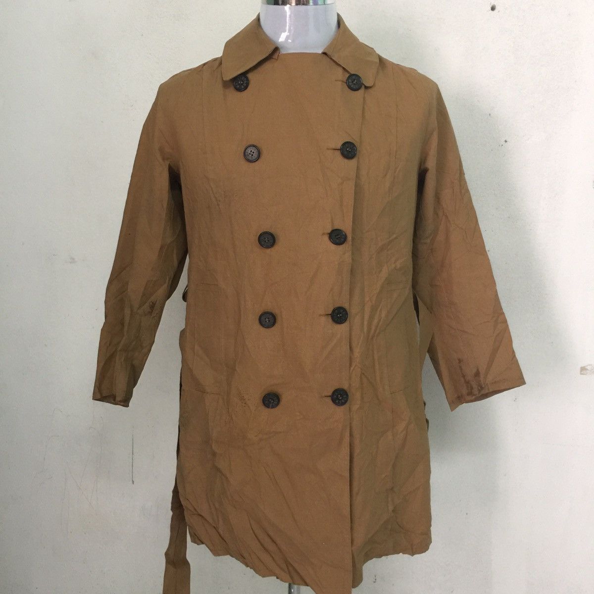 Mackintosh Handmade Mackintosh coat 💯 cotton rubber proofed Scotland Size S / US 4 / IT 40 - 13 Thumbnail