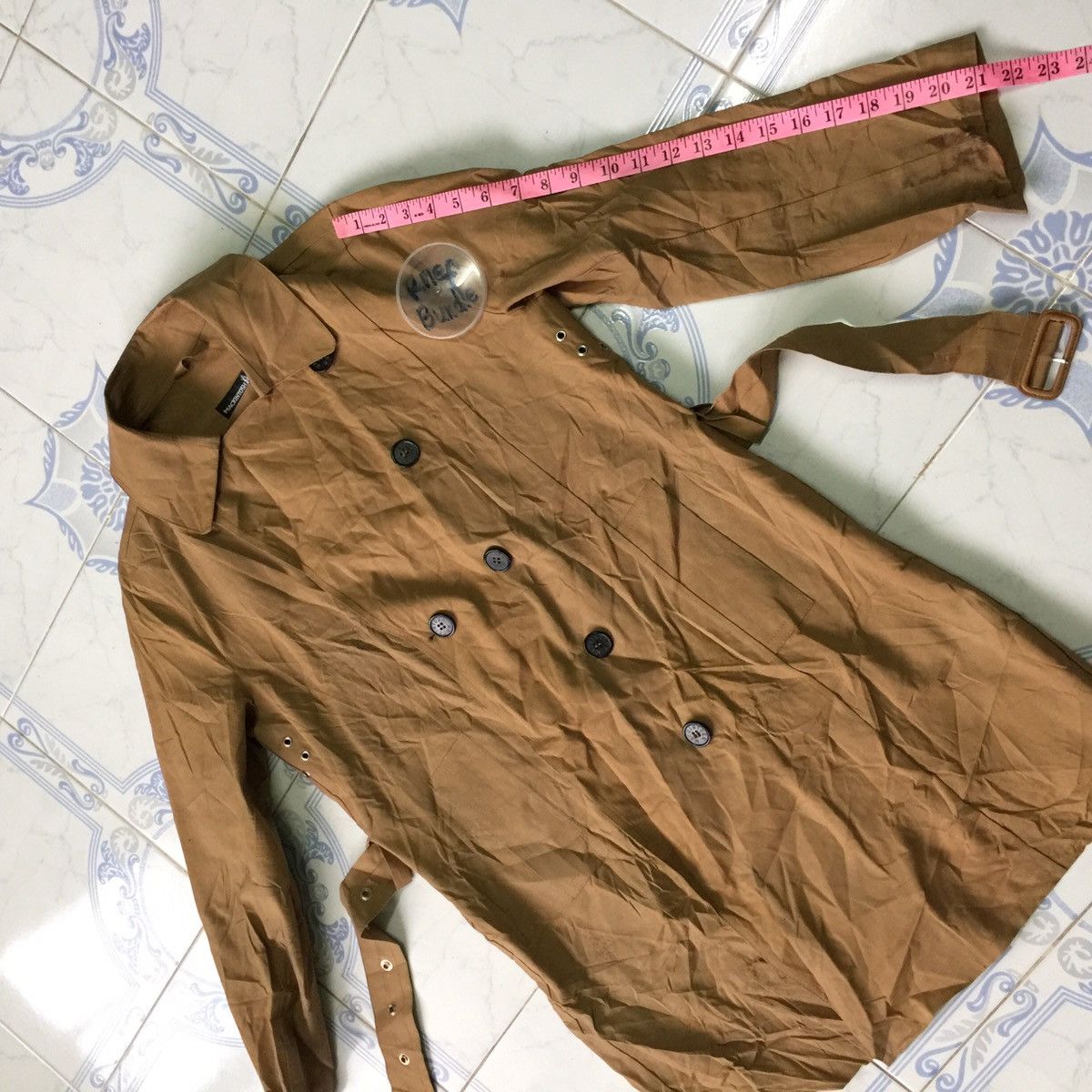 Mackintosh Handmade Mackintosh coat 💯 cotton rubber proofed Scotland Size S / US 4 / IT 40 - 24 Thumbnail
