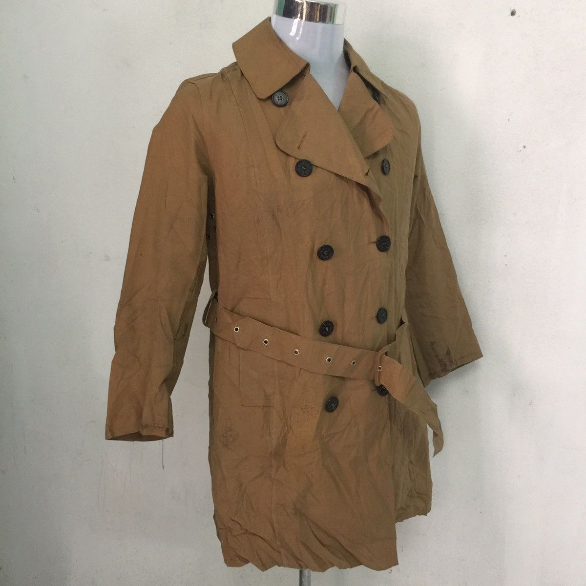Mackintosh Handmade Mackintosh coat 💯 cotton rubber proofed Scotland Size S / US 4 / IT 40 - 2 Thumbnail