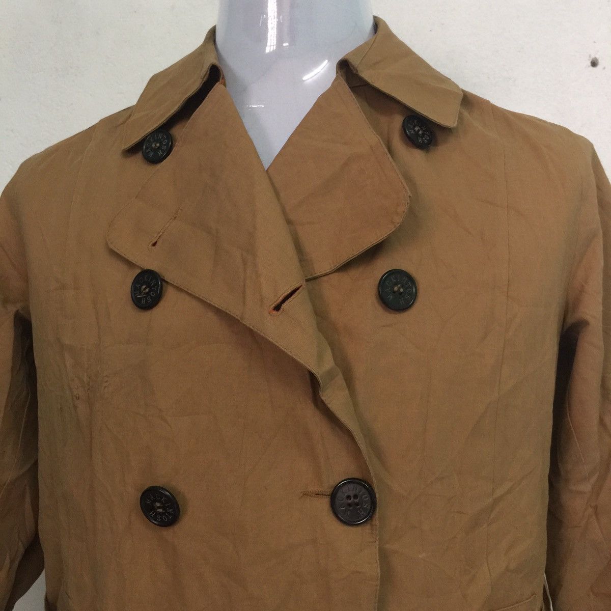 Mackintosh Handmade Mackintosh coat 💯 cotton rubber proofed Scotland Size S / US 4 / IT 40 - 5 Thumbnail