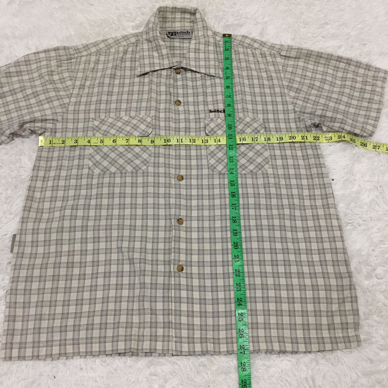 Vintage Bitch skateboard button up shirt Size US M / EU 48-50 / 2 - 3 Thumbnail