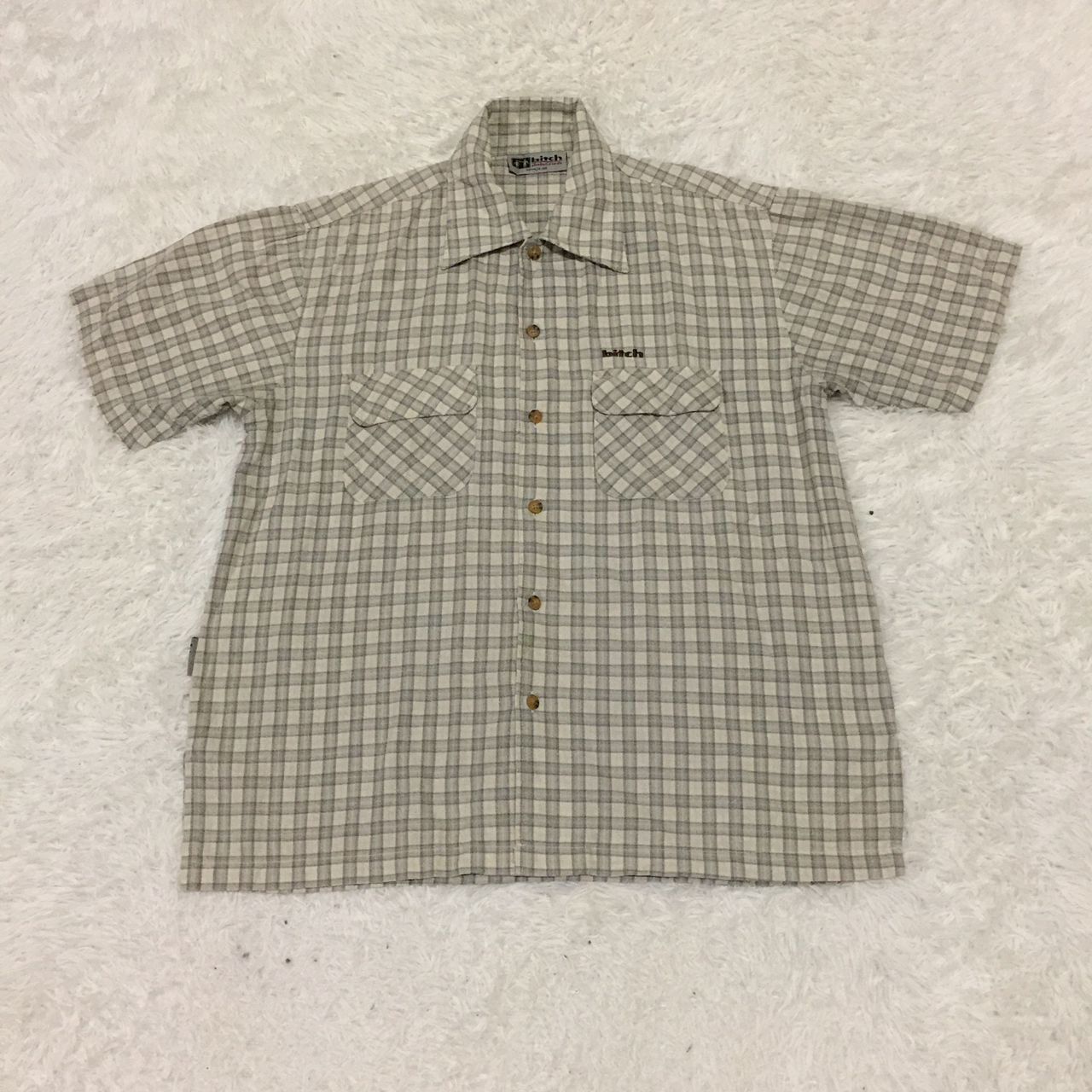 Vintage Bitch skateboard button up shirt Size US M / EU 48-50 / 2 - 8 Thumbnail