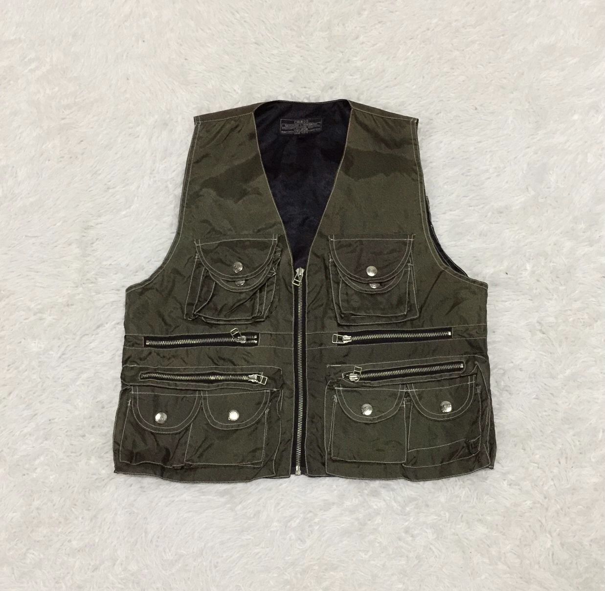 Japanese Brand Tactical Utility Pocket Vests Size US M / EU 48-50 / 2 - 10 Thumbnail